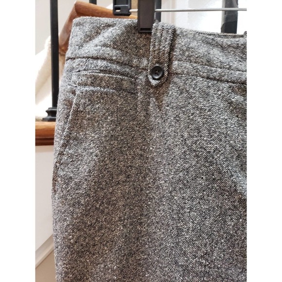 LOFT Julie Gray Flare Leg with Stretch Straight Leg Casual Dress Pants Size 14 - Picture 2 of 12